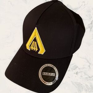 Basileus Premium Headwear/Hat -One Size- Yellow /Black